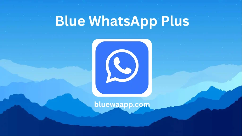 Blue WhatsApp