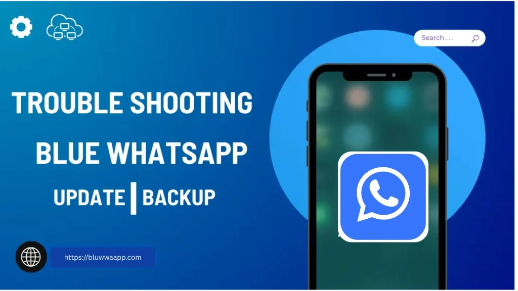 Blue WhatsApp troubleshooting