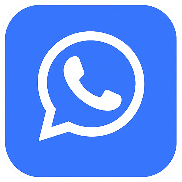 Blue WhatsApp